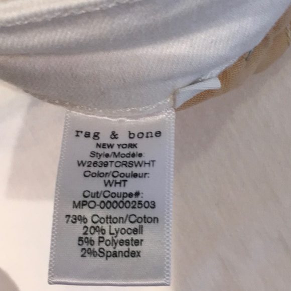 rag & bone Nina High Rise Ankle Skinny Jeans - Picture 12 of 12